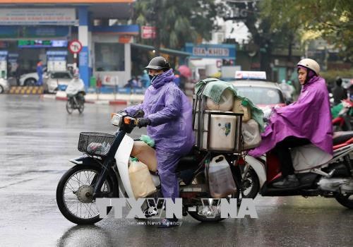 Thời tiết tối 22, ngày 23/2: Miền Bắc chìm trong mưa lạnh